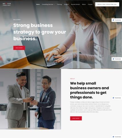 Business Website