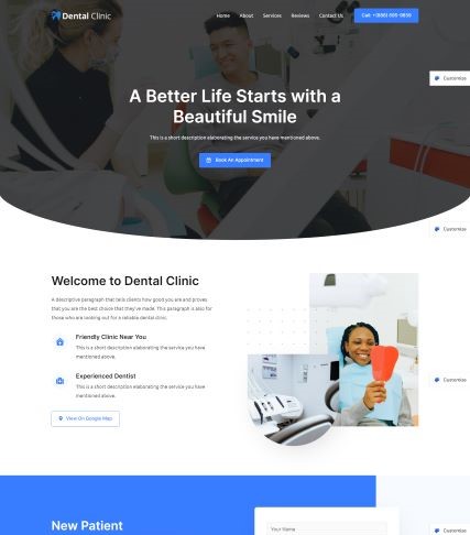 Dentist Website